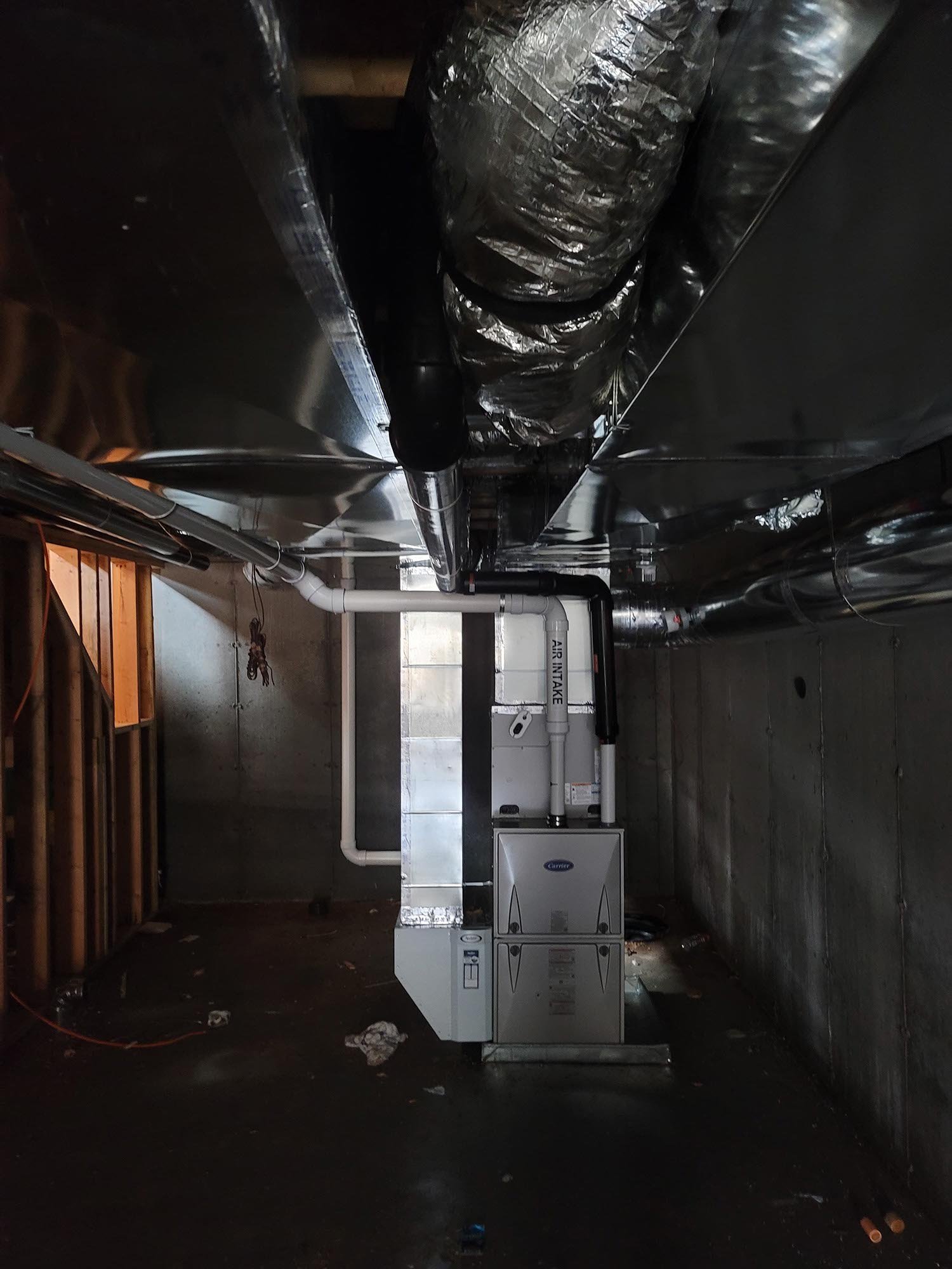 Outdoor air conditioning units installed by AIRMAX