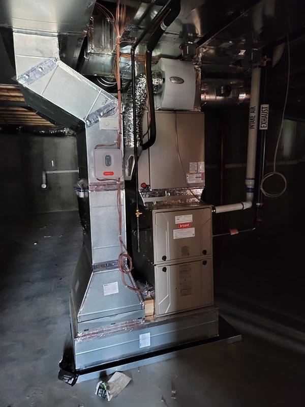 AIRMAX residential heating and ventilation project